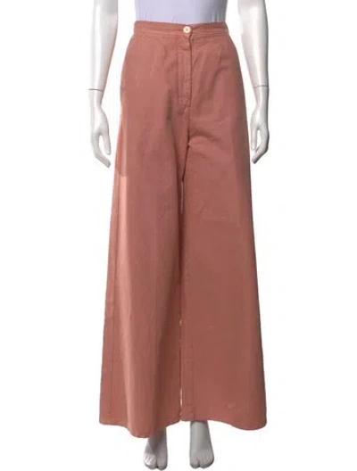 Pre-owned Forte Forte Wide Leg Pants In Pink