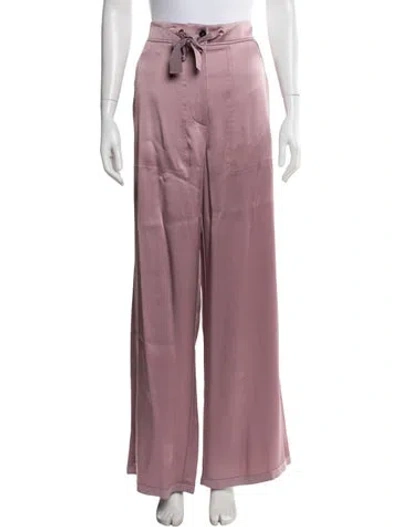 Pre-owned Forte Forte Wide Leg Pants In Purple
