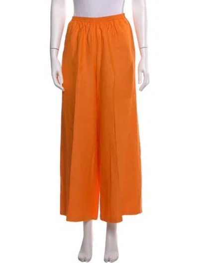 Pre-owned Forte Forte Wide Leg Pants W/ Tags In Orange