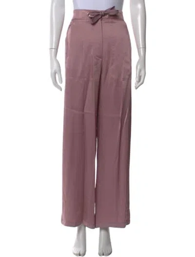 Pre-owned Forte Forte Wide Leg Pants W/ Tags In Pink