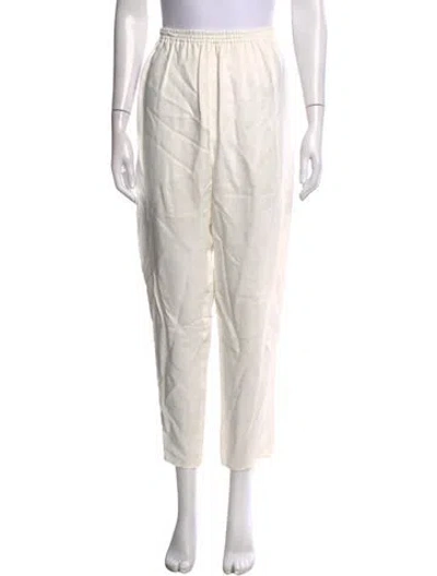 Pre-owned Forte Forte Wide Leg Pants In White