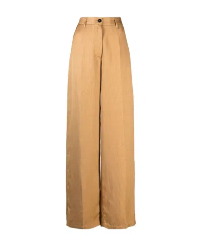 Forte Forte Wide-leg Tailored Trousers In Nude