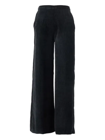 Forte Forte Wide-leg Trousers In Black