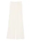 Forte Forte Wide-leg Trousers In Gray