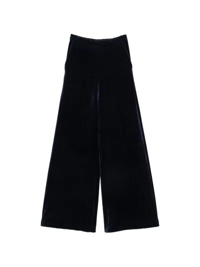 Forte Forte Wide-leg Trousers In Black