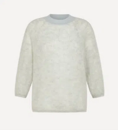 Forte Forte Women's Alpaca Rib Knit Sweater In Perla In Gray