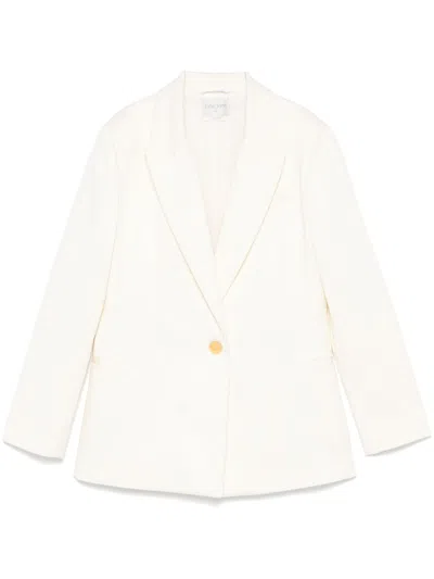 Forte Forte Women's Cotton Blazer In White