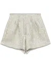Forte Forte Forte_forte Lurex Shorts In Multicolor