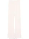 Forte Forte Women Pleated Crepe Trousers In Multi