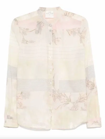Forte Forte Women's Sacred Garden Print Voile Shirt In Pesco In Multi