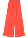 Forte Forte Habotai Silk Drawstring Pants In Multicolor