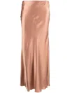 Forte Forte Forte_forte Viscose Satin Long Skirt In Pink