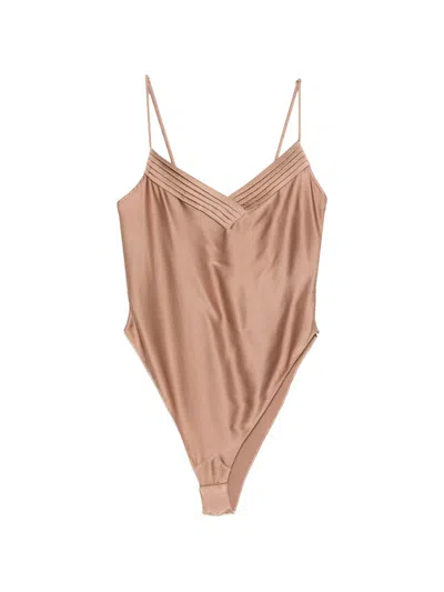 Forte Forte Women's Top Brown In Pink