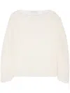 Forte Forte Drop-shoulder Brushed Jumper