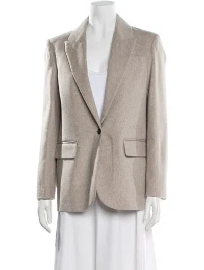 Pre-owned Forte Forte Wool Blazer In Neutral