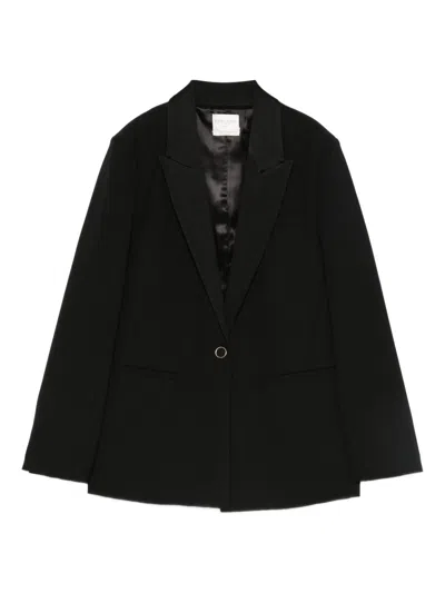 FORTE FORTE WOOL BLEND SINGLE-BREASTED JACKET