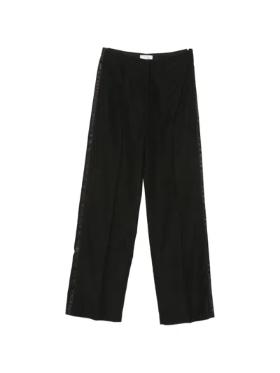 Forte Forte Wool Blend Trousers In Black