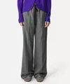 Forte Forte Wool Cloth Drawstring Pants In Grey In Gray