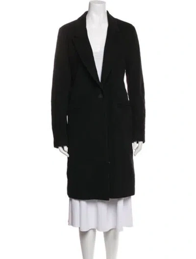 Pre-owned Forte Forte Wool Coat In Black