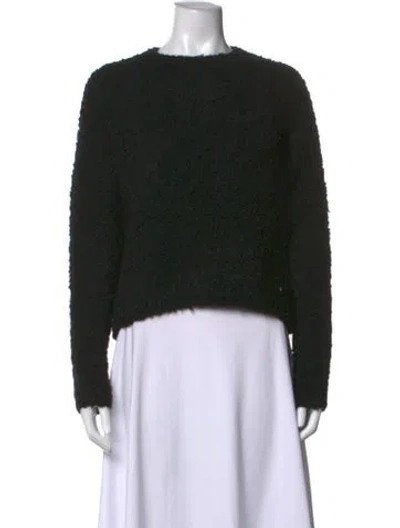 Pre-owned Forte Forte Wool Crew Neck Sweater In Black