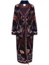Forte Forte Patterned-jacquard Knitted Coat