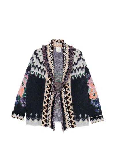 Forte Forte Wool Oversized Cardigan In Multi