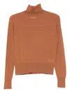 Forte Forte Wool Sweater In Orange
