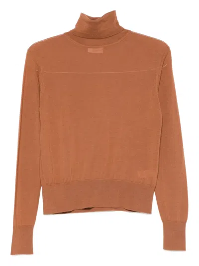 Forte Forte Wool Sweater In Orange