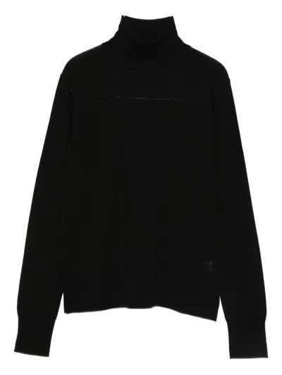 Forte Forte Wool Turtle-neck Sweater In Black