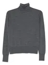 Forte Forte Wool Turtle-neck Sweater In Gray