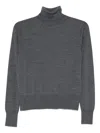 Forte Forte Wool Turtle-neck Sweater In Gray