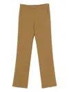 Forte Forte Wool Viscose Twill Regular Waist Pants