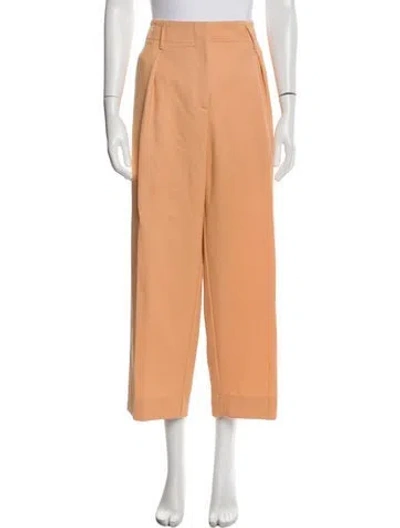 Pre-owned Forte Forte Wool Wide Leg Pants In Neutrals