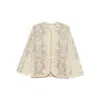 Forte Forte Snakeskin-patterned Cardigan In Neutral
