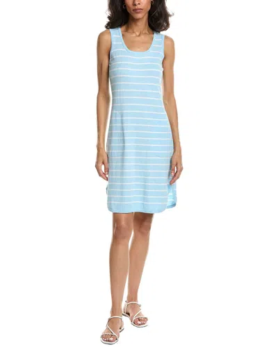 Forte Stripe Tank Cashmere-blend Dress In White
