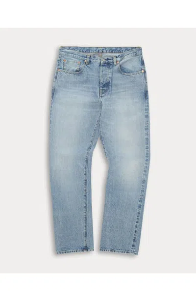Fortela 965 John Japan Selvedge 5 Pocket Regular Fit Middleweight Denim Pants In Blue