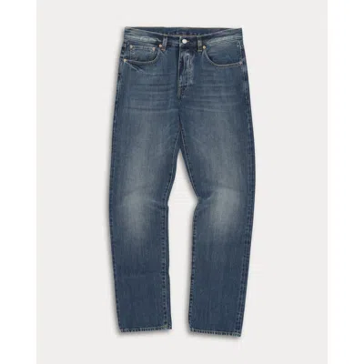 Fortela 966 John 33 Japan Denim Cimosato Regular Fit Jeans In Blue