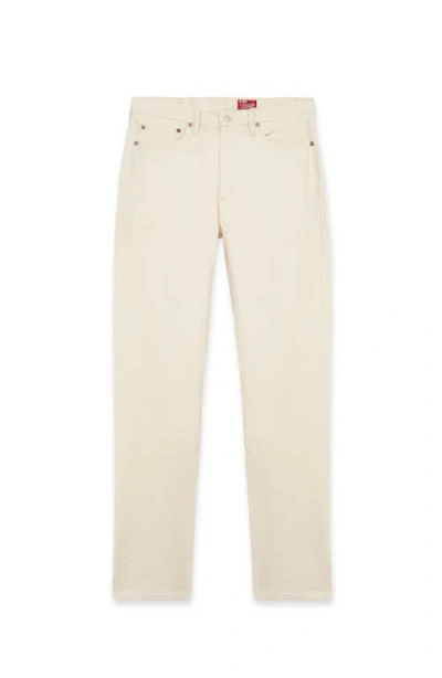 Fortela 992 Johnny Selvedge Five-pocket Jeans In White