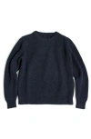 Fortela Alberto Wool Crewneck Sweater In Blue