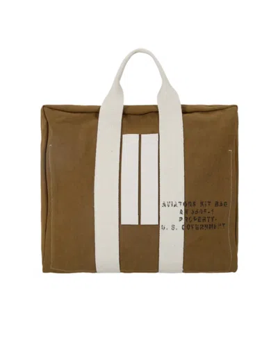 Fortela Aviatorbag Cotton Bag In Brown