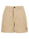 Fortela Beige Jim Bermuda Shorts In Beige