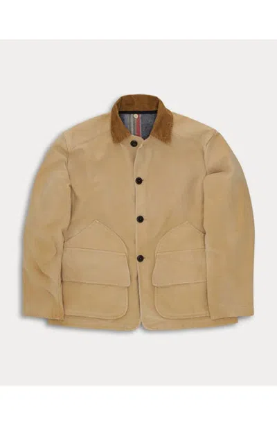 Fortela Blanckett Inner-vest Cotton Jacket In Brown