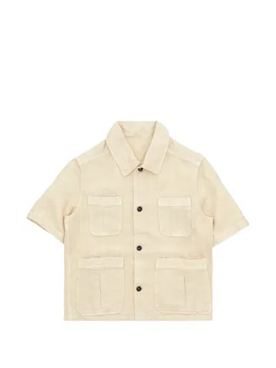 Fortela Bohem Patch-pockets Shirt In Neutral