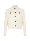 Fortela Buttoned Jacket In Red