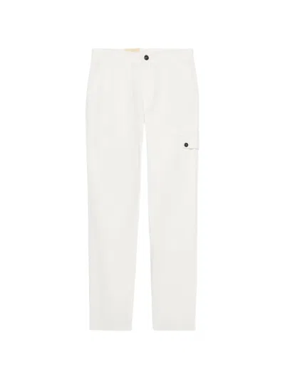 Fortela Buttoned Pocket Trousers In White
