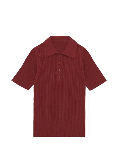 Fortela Camille Terry Polo Shirt In Multi