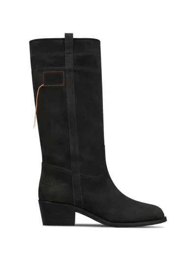 Fortela Camperos Western Boots In Black