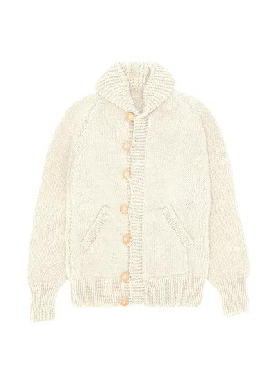 Fortela Chamula Cardigan In White