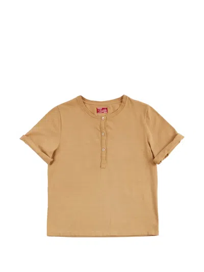 Fortela Charlie Short-sleeve T-shirt In Brown