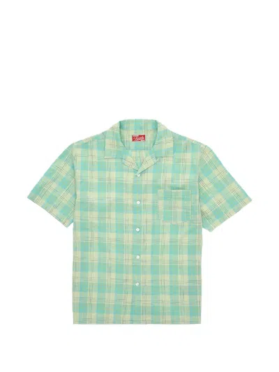 Fortela Check-pattern Patch-pocket Shirt In Multi